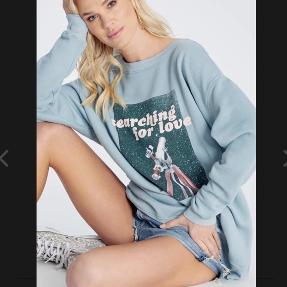 COPY - Wildfox Searching For Love Roadtrip Sweatshirt